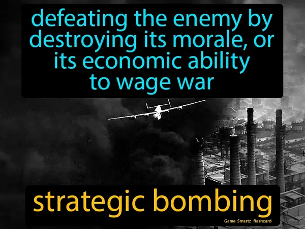 defeating the enemy by destroying its morale, or its economic ability to wage war