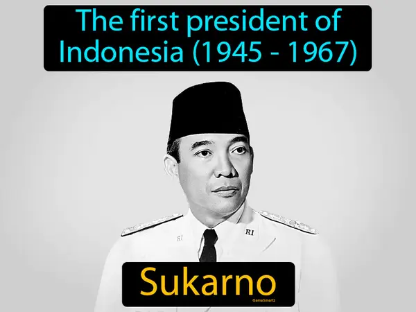 The first president of Indonesia (1945 - 1967)