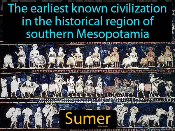 the earliest known civilization in the historical region of southern Mesopotamia