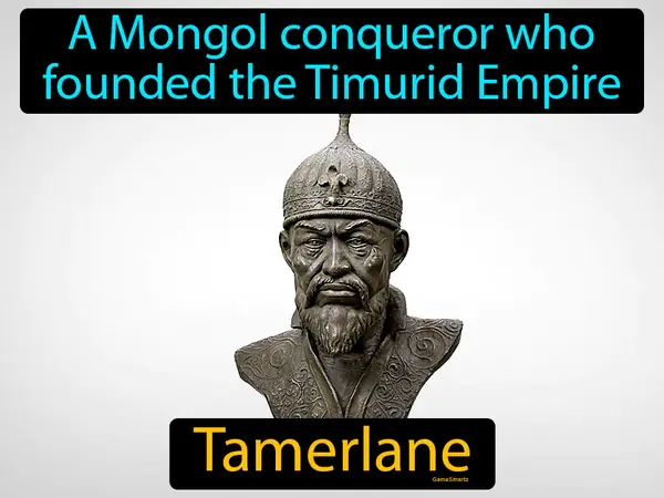 a Mongol conqueror who founded the Timurid Empire