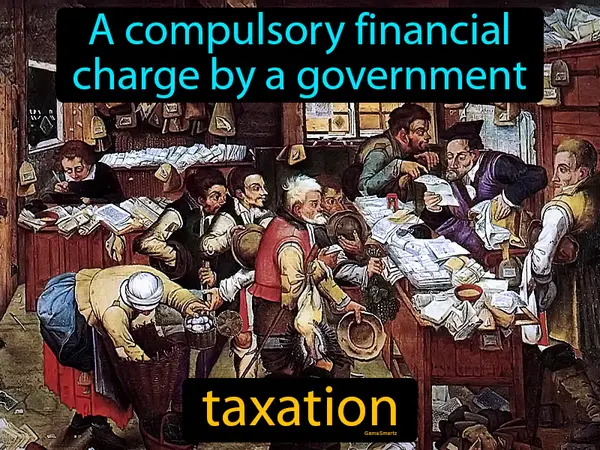 a compulsory financial charge by a government