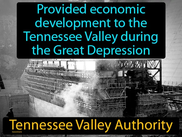 provided economic development to the Tennessee Valley during the Great Depression