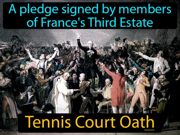 A pledge signed by members of France's Third Estate