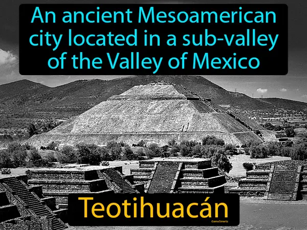 An ancient Mesoamerican city located in a sub-valley of the Valley of Mexico