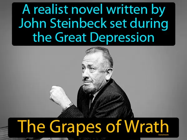 a realist novel written by John Steinbeck set during the Great Depression