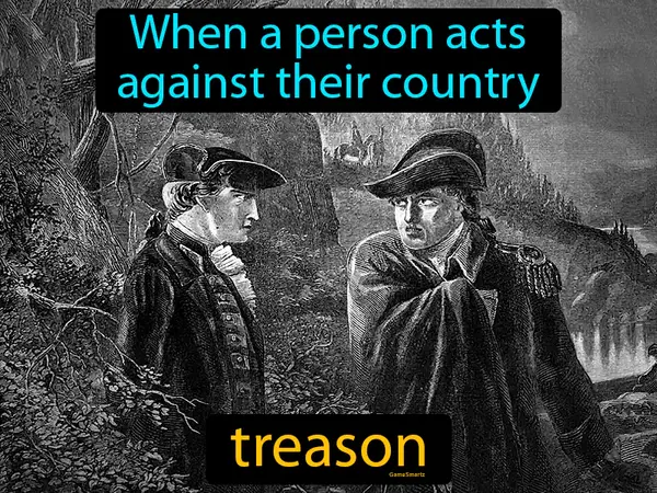 when a person acts against their country