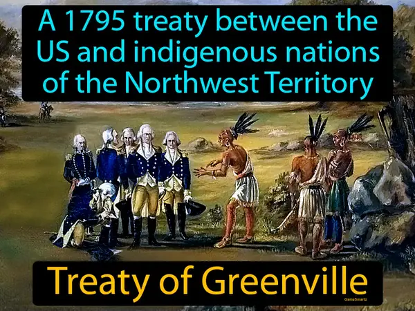 a 1795 treaty between the US and indigenous nations of the Northwest Territory