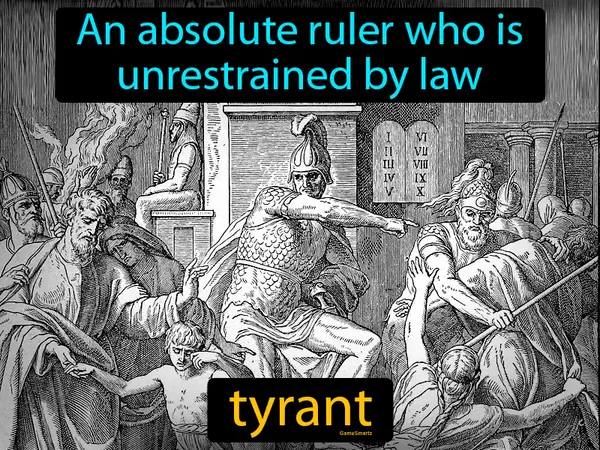 An absolute ruler who is unrestrained by law