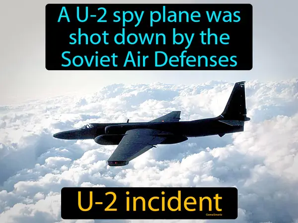 a U-2 spy plane was shot down by the Soviet Air Defenses