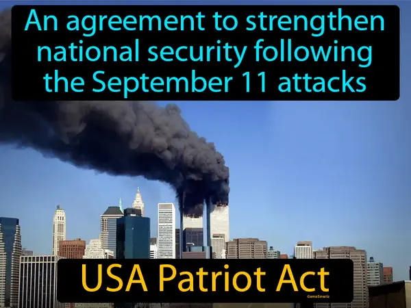 an agreement to strengthen national security following the September 11 attacks