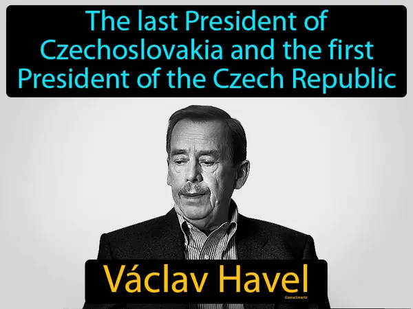 The last President of Czechoslovakia and the first President of the Czech Republic