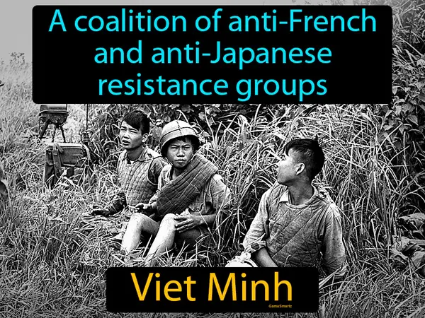 a coalition of anti-French and anti-Japanese resistance groups