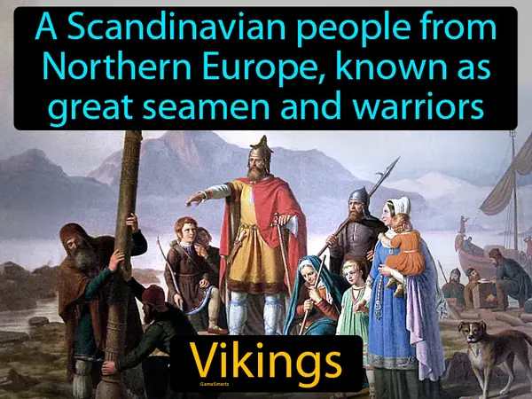 A Scandinavian people from Northern Europe, known as great seamen and warriors