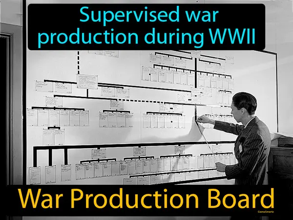 supervised war production during WWII
