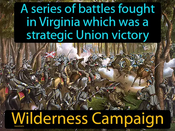 a series of battles fought in Virginia which was a strategic Union victory