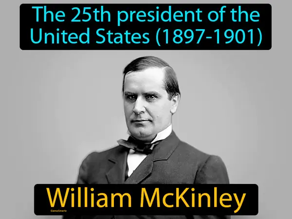 the 25th president of the United States (1897-1901)