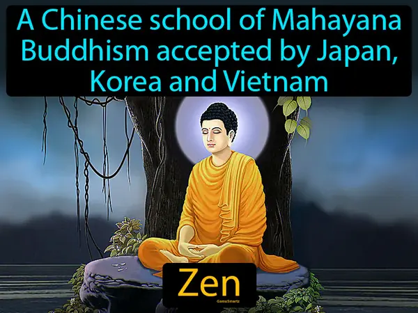 A Chinese school of Mahayana Buddhism accepted by Japan, Korea and Vietnam