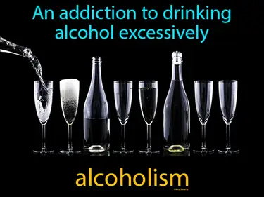 an addiction to drinking alcohol excessively