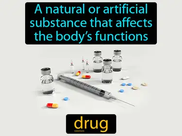 a natural or artificial substance that affects the body’s functions