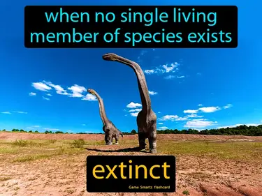 When no single living member of species exists