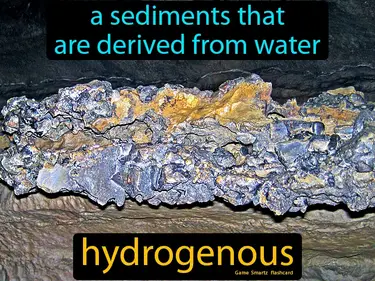 A sediments that are derived from water