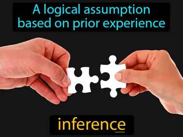 a logical assumption based on prior experience