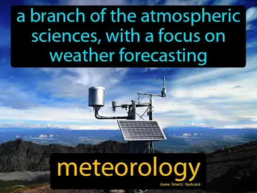 A branch of the atmospheric sciences, with a focus on weather forecasting