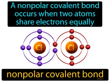 a nonpolar covalent bond occurs when two atoms share electrons equally