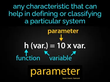 Any characteristic that can help in defining or classifying a particular system