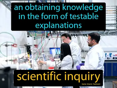 An obtaining knowledge in the form of testable explanations