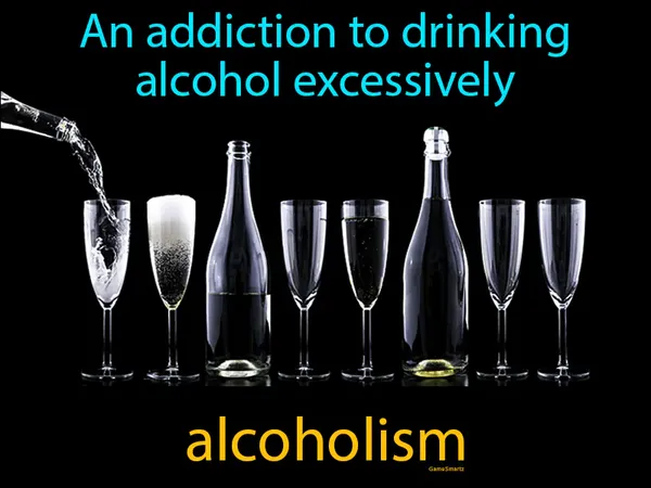 an addiction to drinking alcohol excessively
