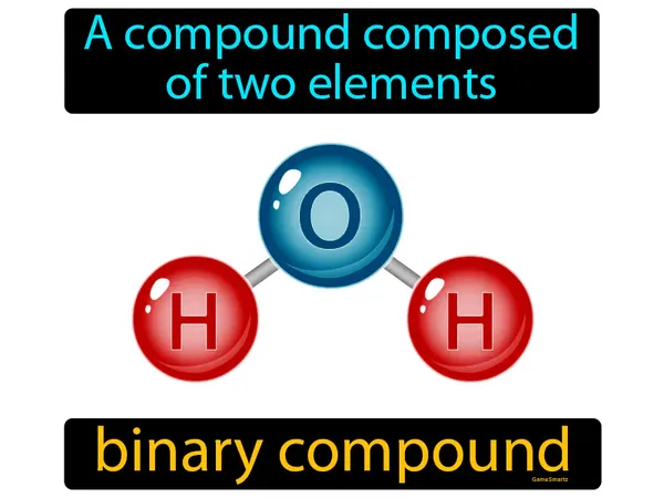 a compound composed of two elements