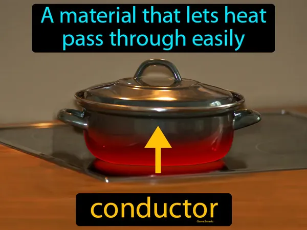 a material that lets electricity pass through easily