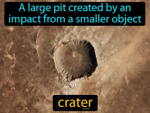 a cup-like shape that forms at the vent of a volcano