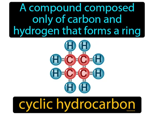 a compound composed only of carbon and hydrogen that forms a ring
