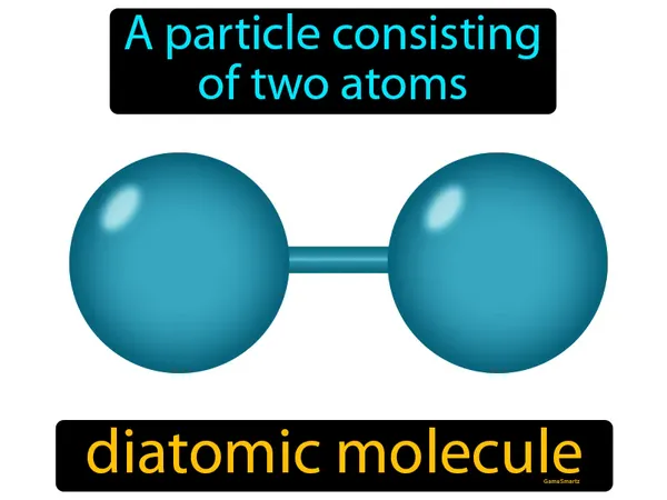 a particle consisting of two atoms