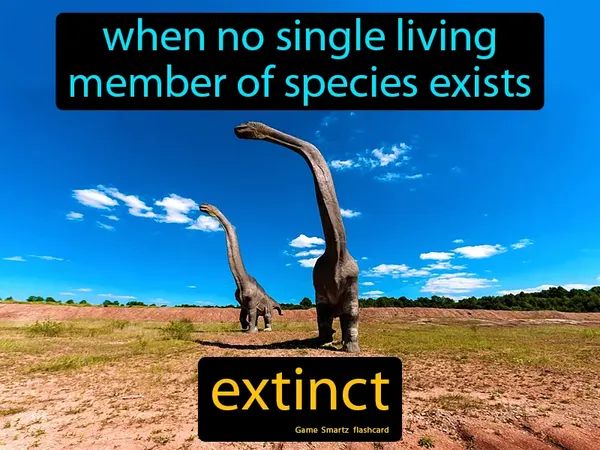 When no single living member of species exists