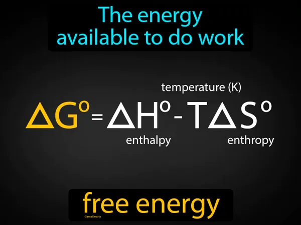 the energy available to do work