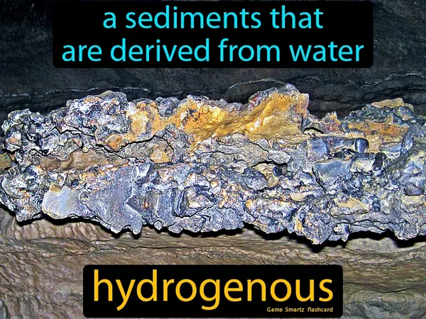 A sediments that are derived from water