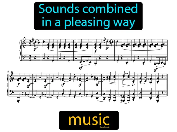 sounds combined in a pleasing way