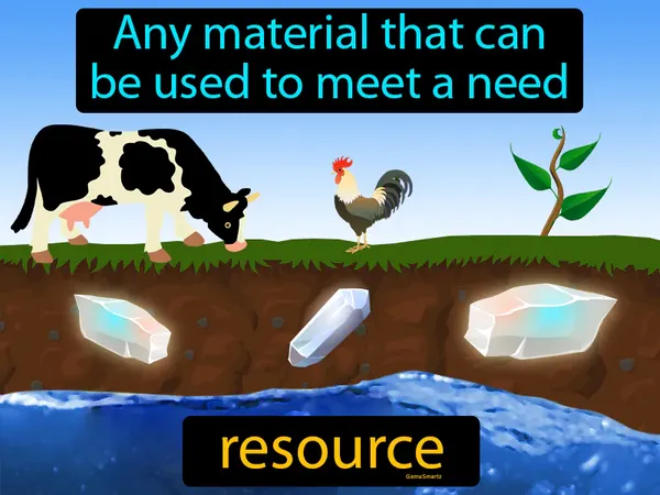 any material that can be used to meet a need