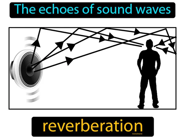 the echoes of sound waves