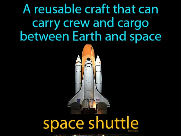 a reusable craft that can carry crew and cargo between Earth and space