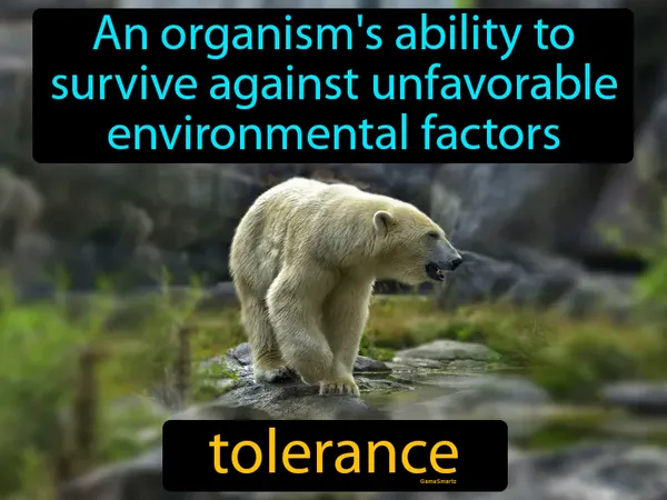 an organism's ability to survive against unfavorable environmental factors