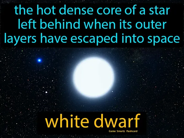 the hot dense core of a star left behind when its outer layers have escaped into space