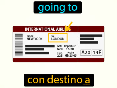 going to
