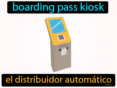 boarding pass kiosk