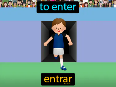 to enter