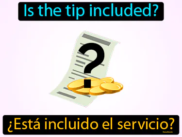 is the tip included?