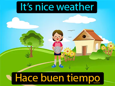 it’s nice weather